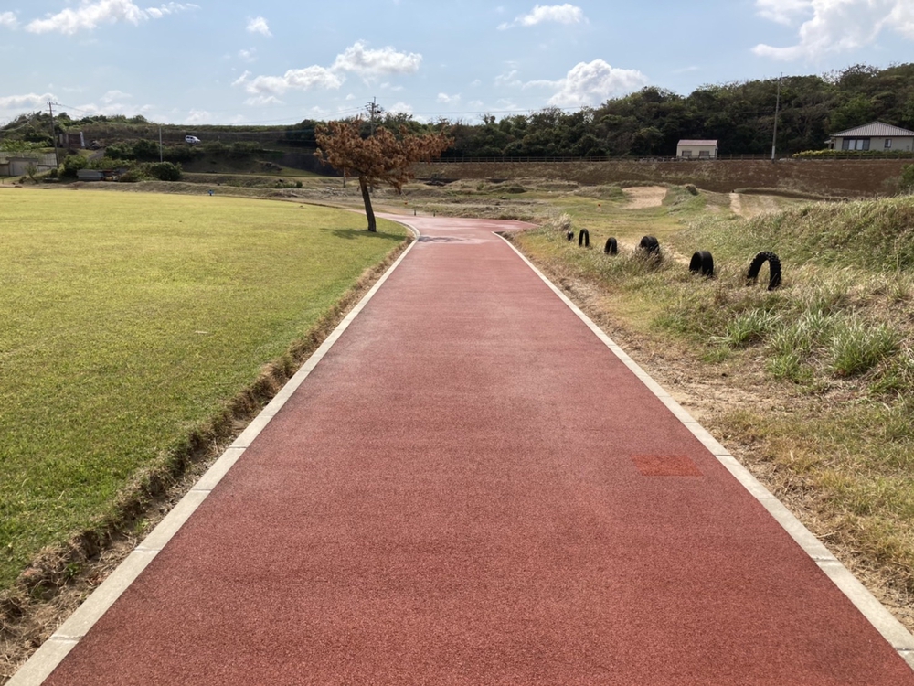 タータンの1km周回コースの写真3