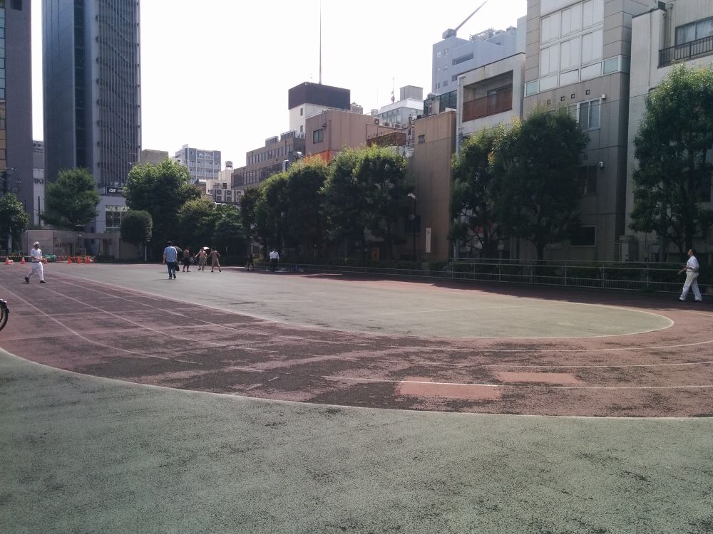 知る人ぞ知る……新橋・桜田公園のトラックの写真5