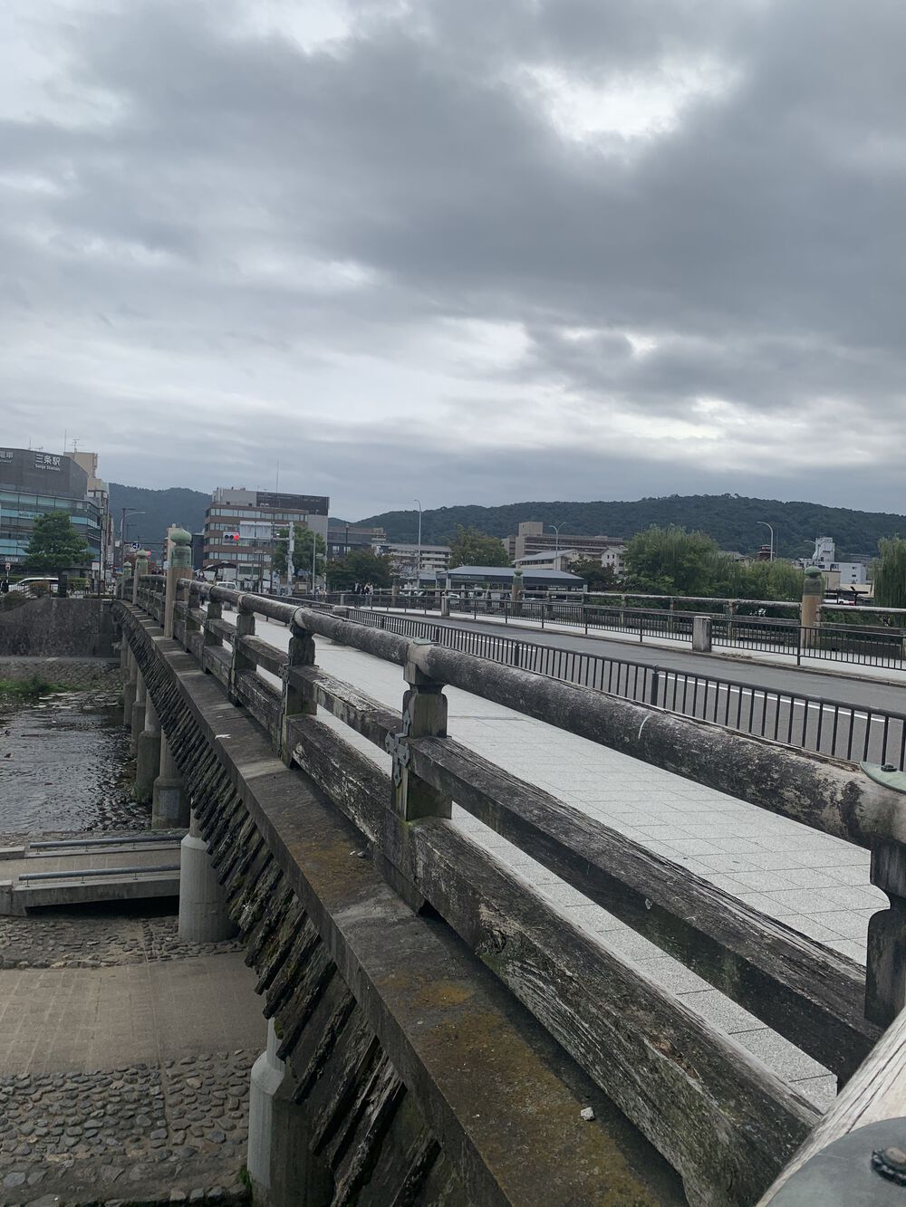 歌川広重と共にRUN 京都三条大橋の写真3