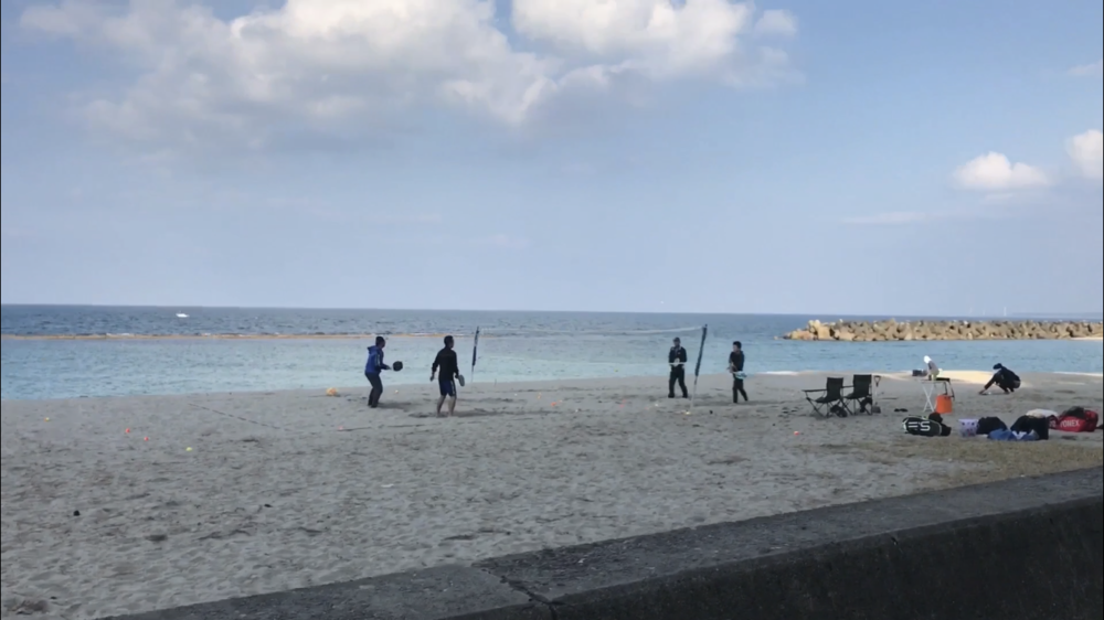 16km、一直線の海岸沿いサイクリングロードの写真23