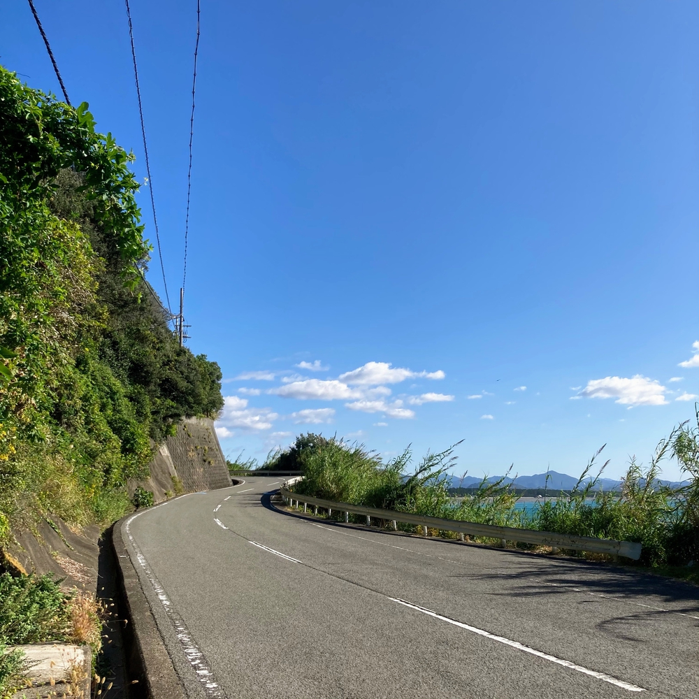 海沿いのゆるやかアップダウンの写真11