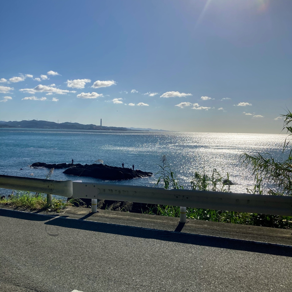 海沿いのゆるやかアップダウンの写真12