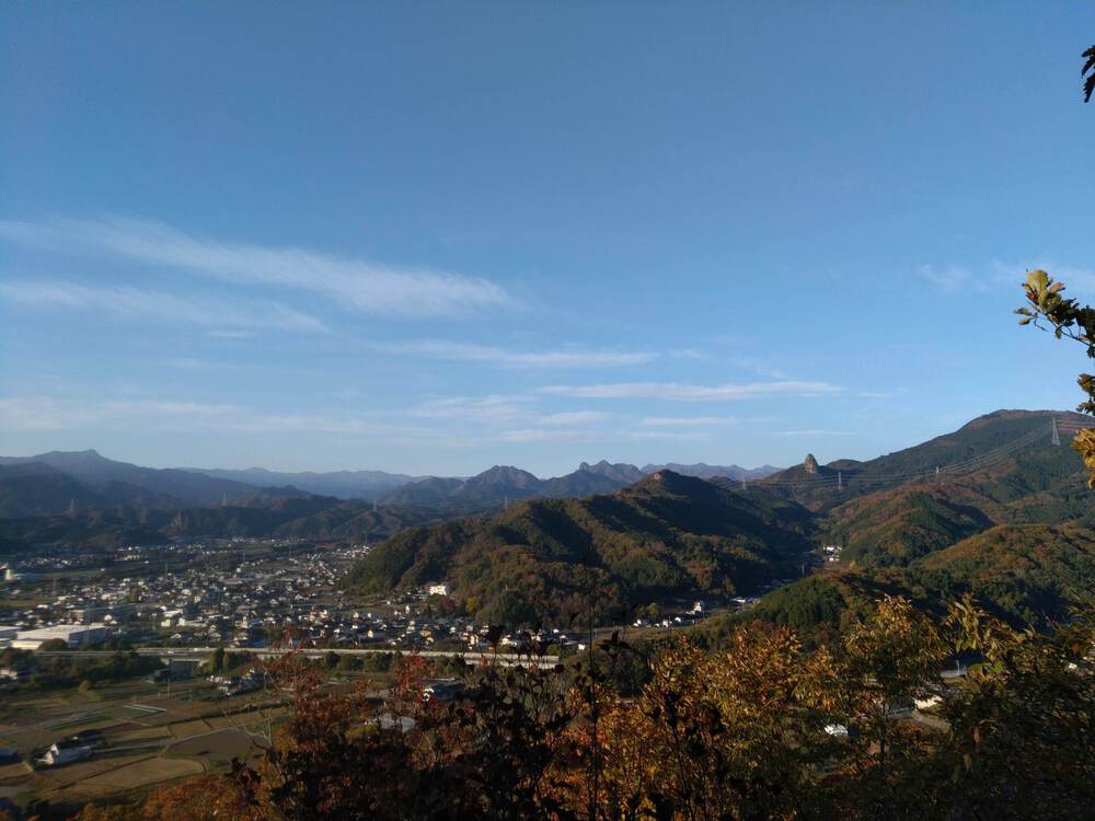 ミニ妙義のような神成山トレイルランニングの写真11