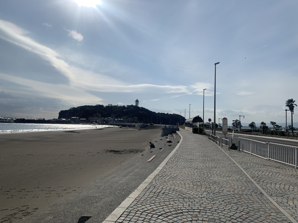 歌川広重と共にRUN 江ノ島〜茅ヶ崎の写真4