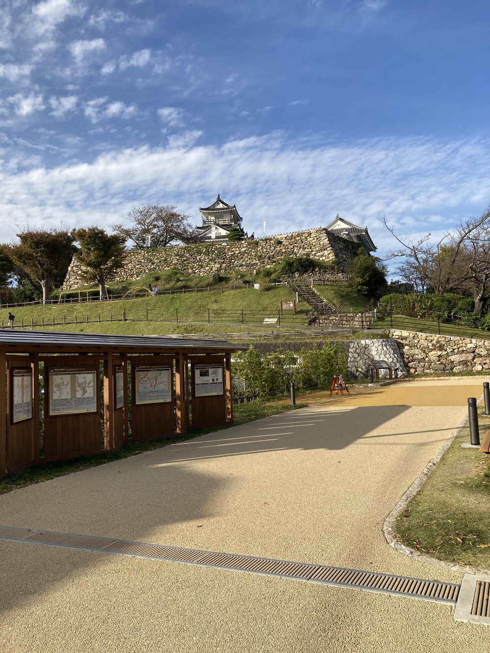 浜松城を見ながら走る！の写真3