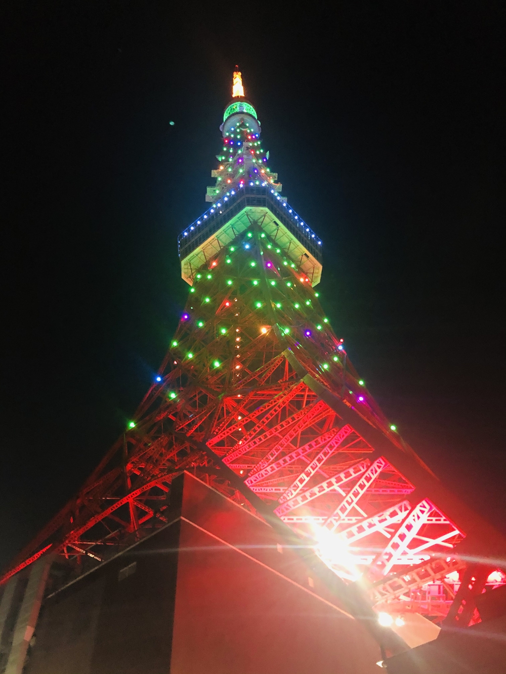 港区の湾岸夜景とクリスマスイルミ2020の写真5