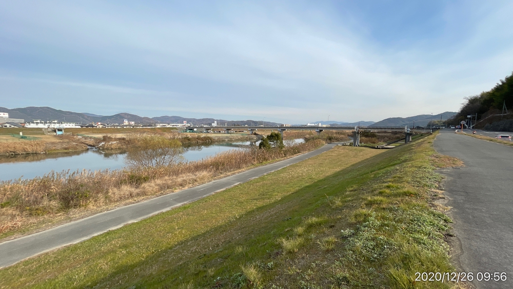 岡山市百間川 往復10kmの写真3