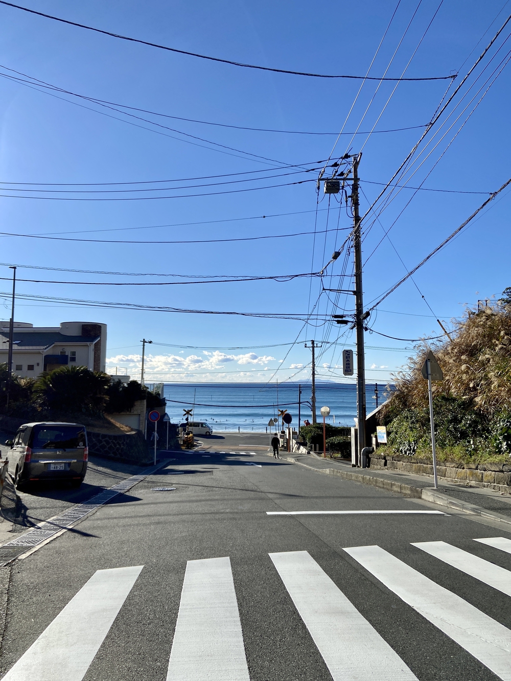 鎌倉駅→江の島の海沿いラン(R134) ∴8㎞の写真9