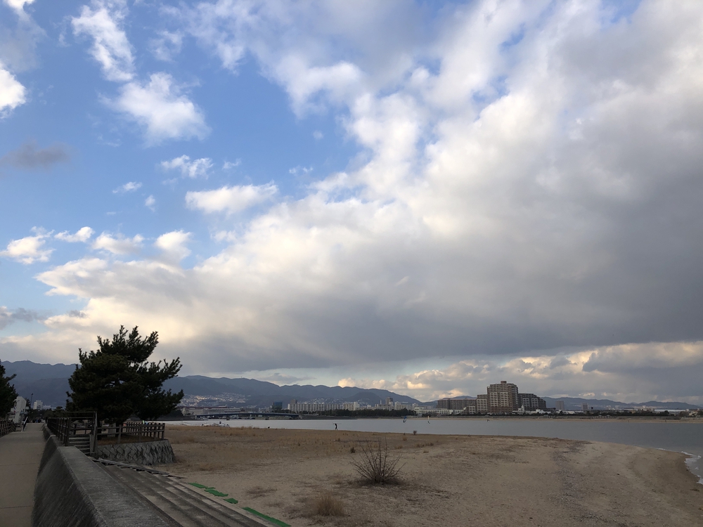 西宮大橋から甲子園浜海浜公園、海岸線10km！の写真3