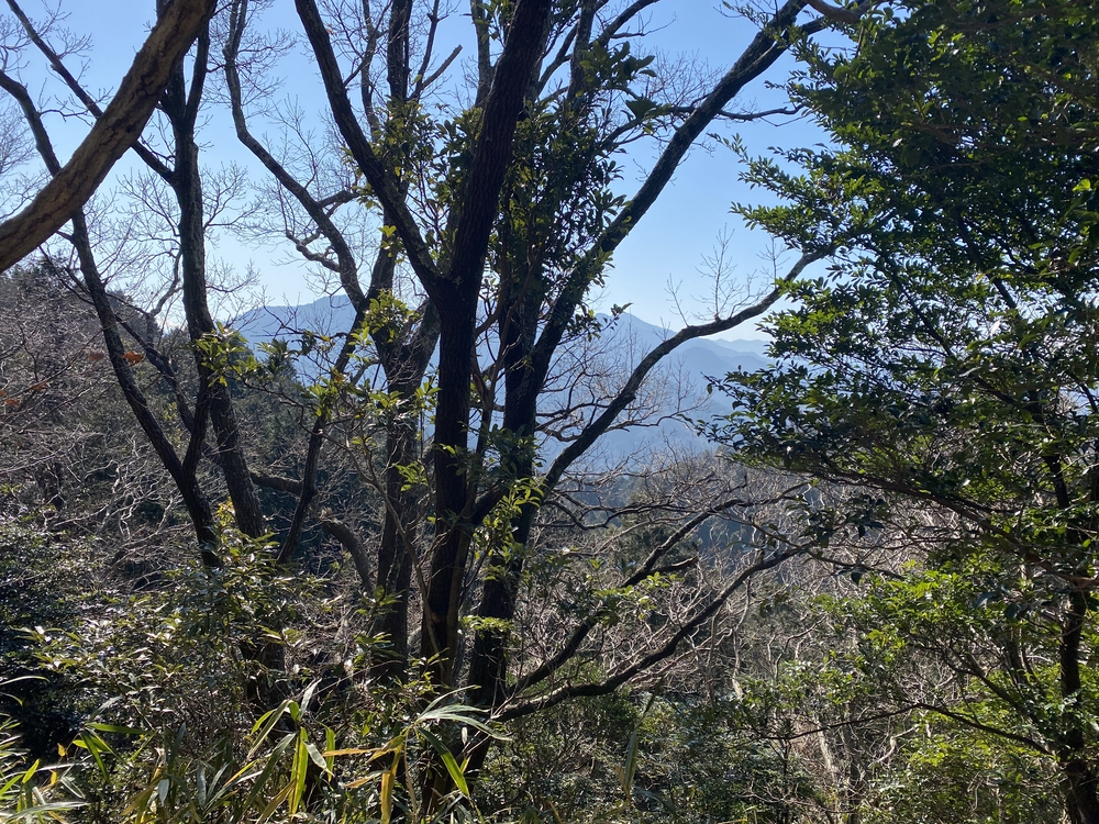 走れば1時間程度で登下山できる白米城城跡の写真3
