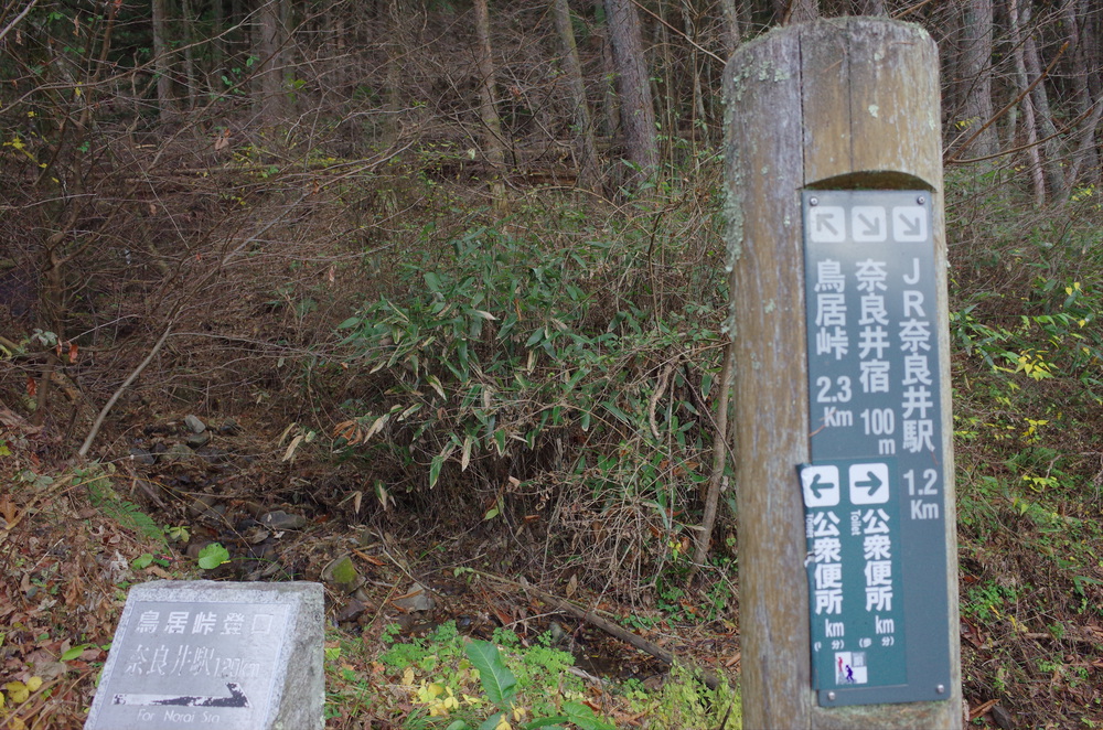 旧中山道トレイル：奈良井宿から鳥居峠への写真4