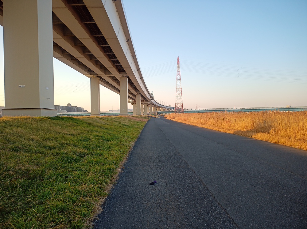 新中川中川荒川新川で1周の写真5