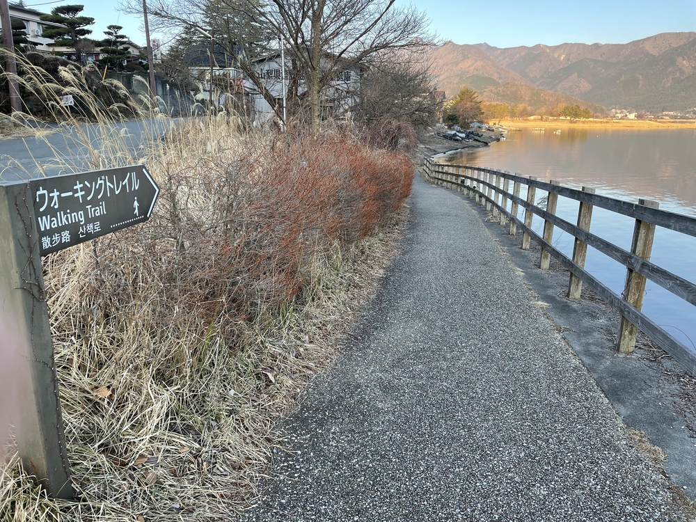 富士山と水辺の自然が美しいハーフコースの写真3