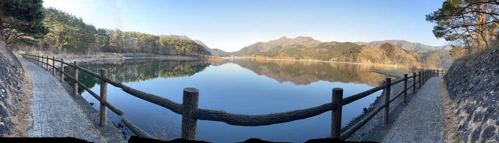 富士山と水辺の自然が美しいハーフコースの写真6