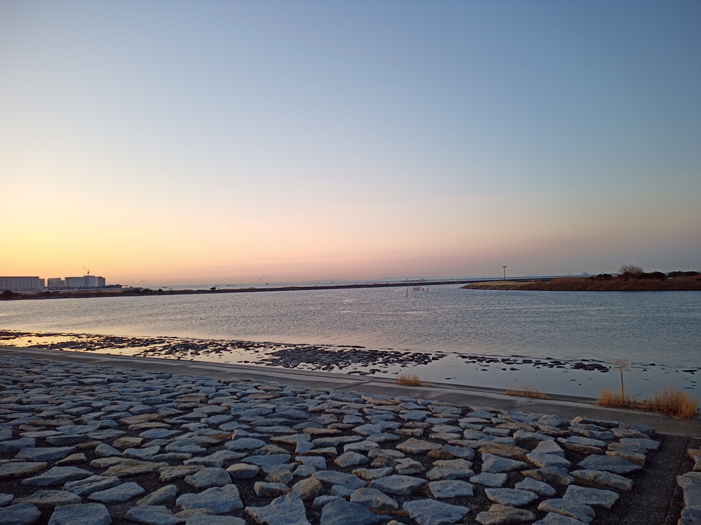 川沿いラン＆葛西臨海公園でハーフ走。の写真8