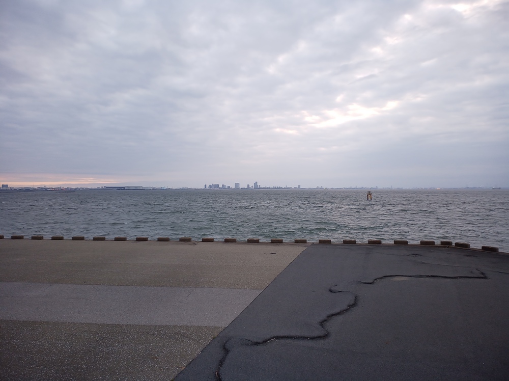 川沿いランで浦安の海まで。の写真9