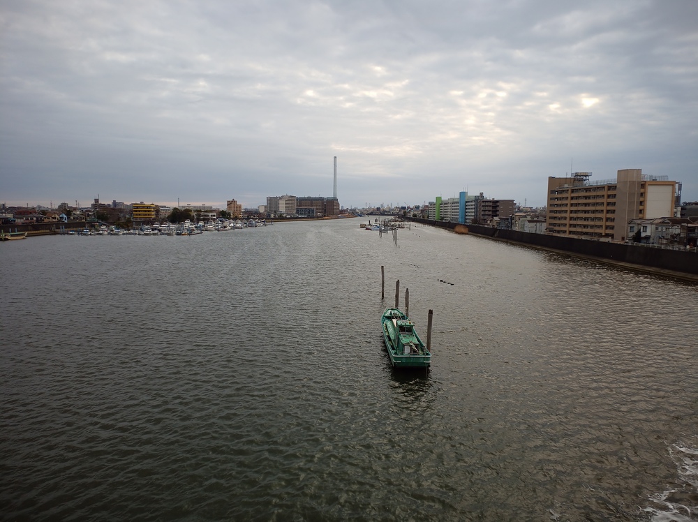 川沿いランで浦安の海まで。の写真16
