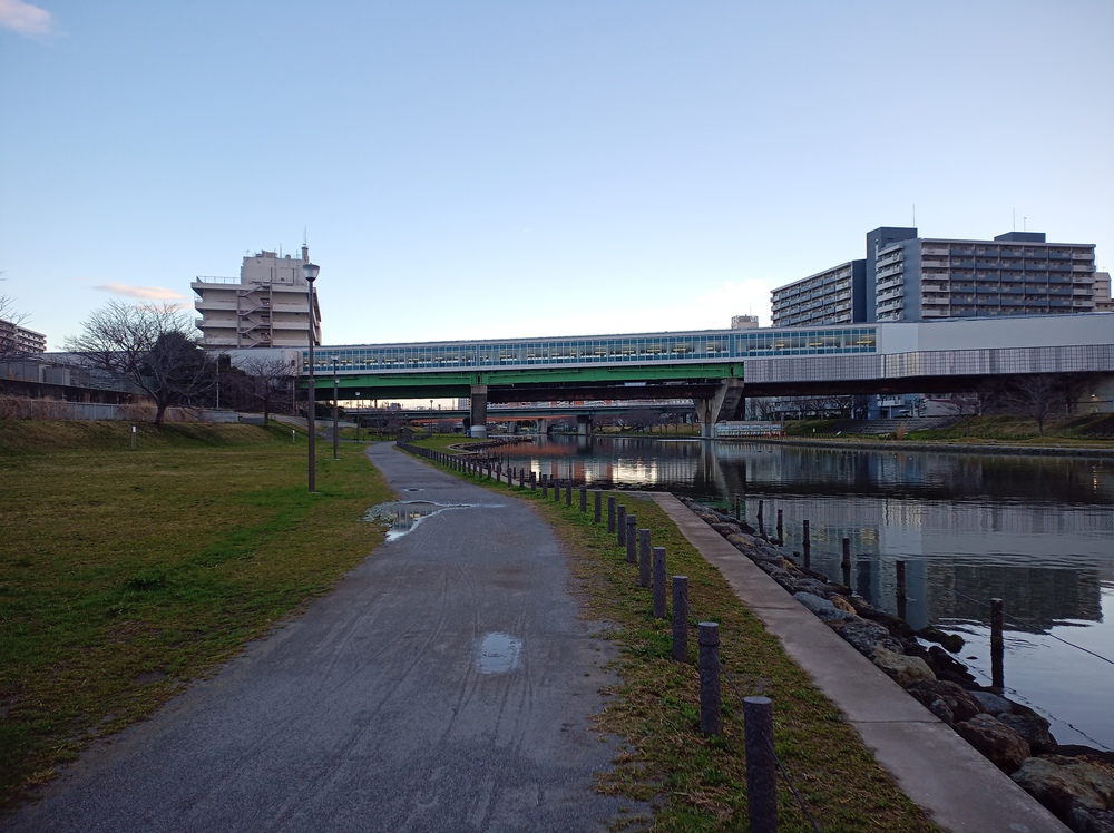 川沿いランで　新川　小名木川　THE塩の道の写真10