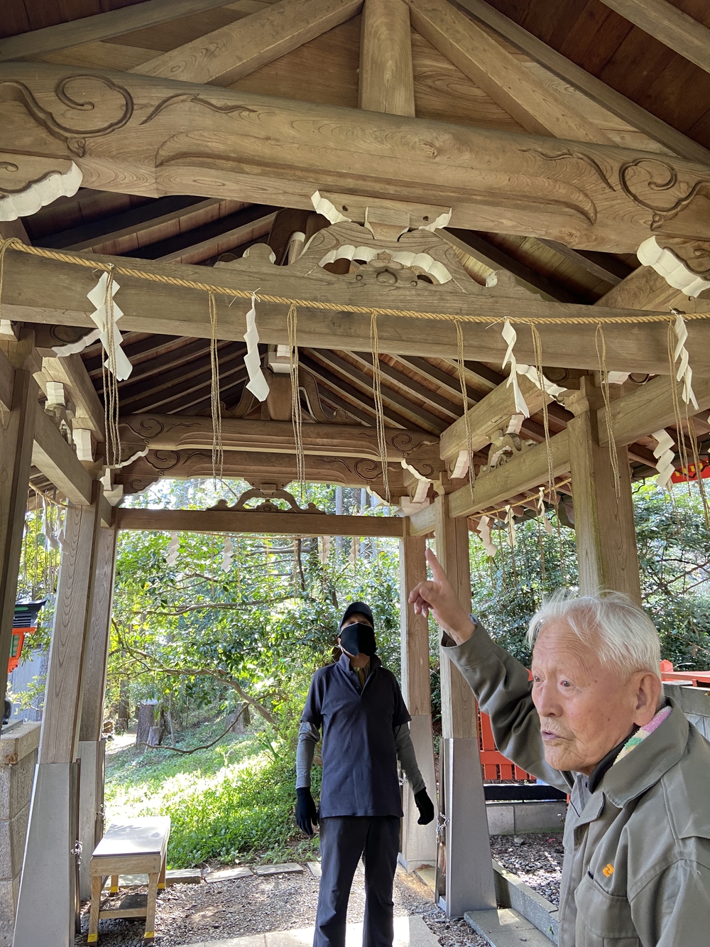 伏見赤白稲荷神社へのトレランコースの写真6