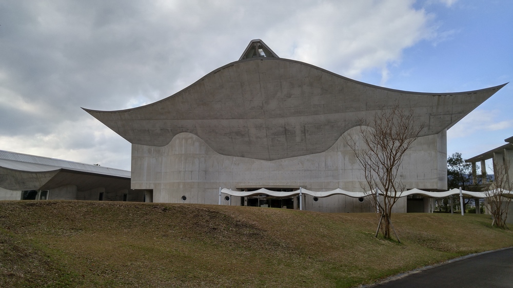 建築を見に行くラン：指宿 ふれあいプラザなのはな館の写真4
