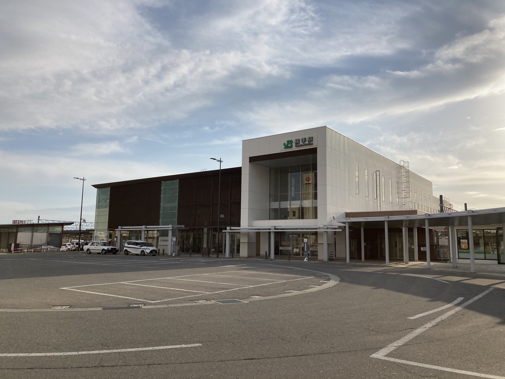 横手城を背に、市街地をめぐるランの写真3