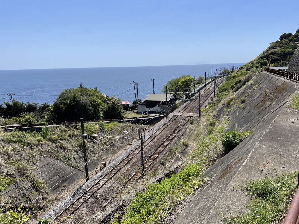 海と蜜柑の丘と撮り鉄とピザの遠足ランの写真4