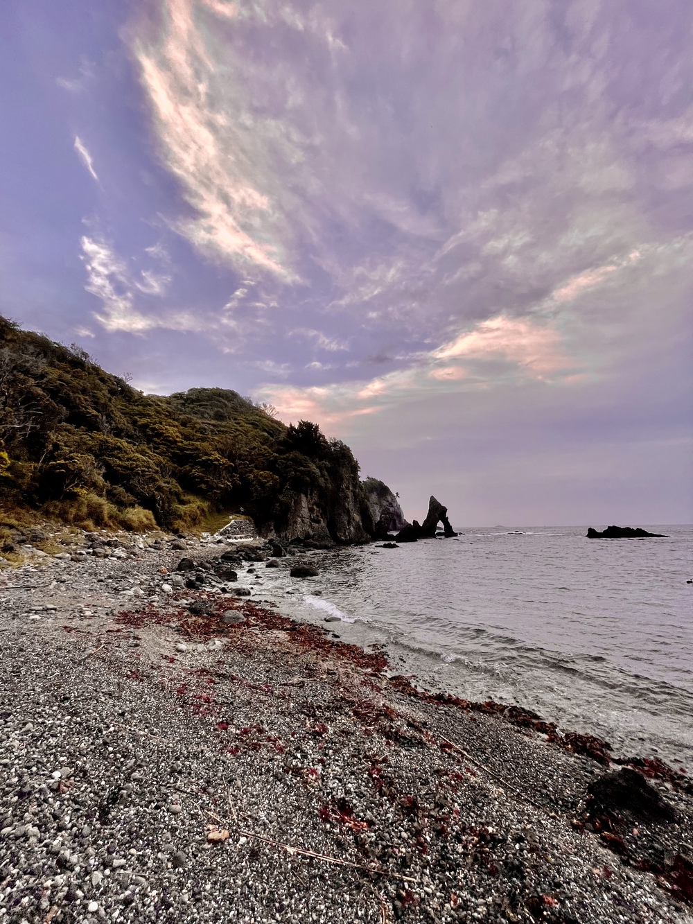 南伊豆の神秘の洞窟「龍宮窟」と奇岩群「タライ岬」を巡るトレランの写真11