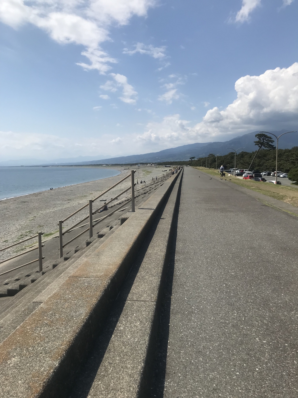 沼津市千本浜ラン: 富士山、駿河湾、沼津アルプス、伊豆の山々を見ながらどこまでもの写真3