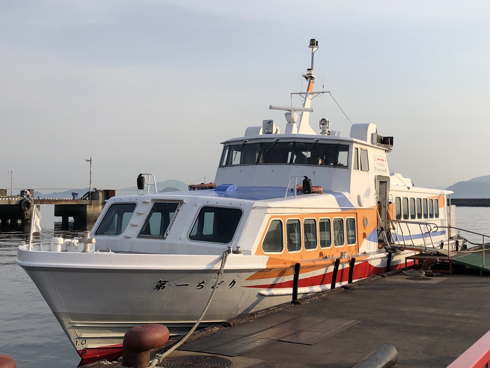 しまなみ海道走破(フェリー＋ RUN)の写真3