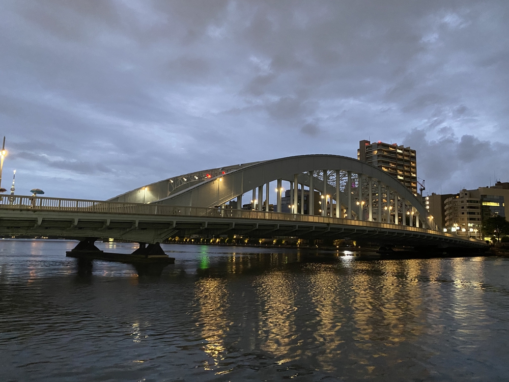 ある意味貴重なライトアップしていない隅田川テラスランの写真4