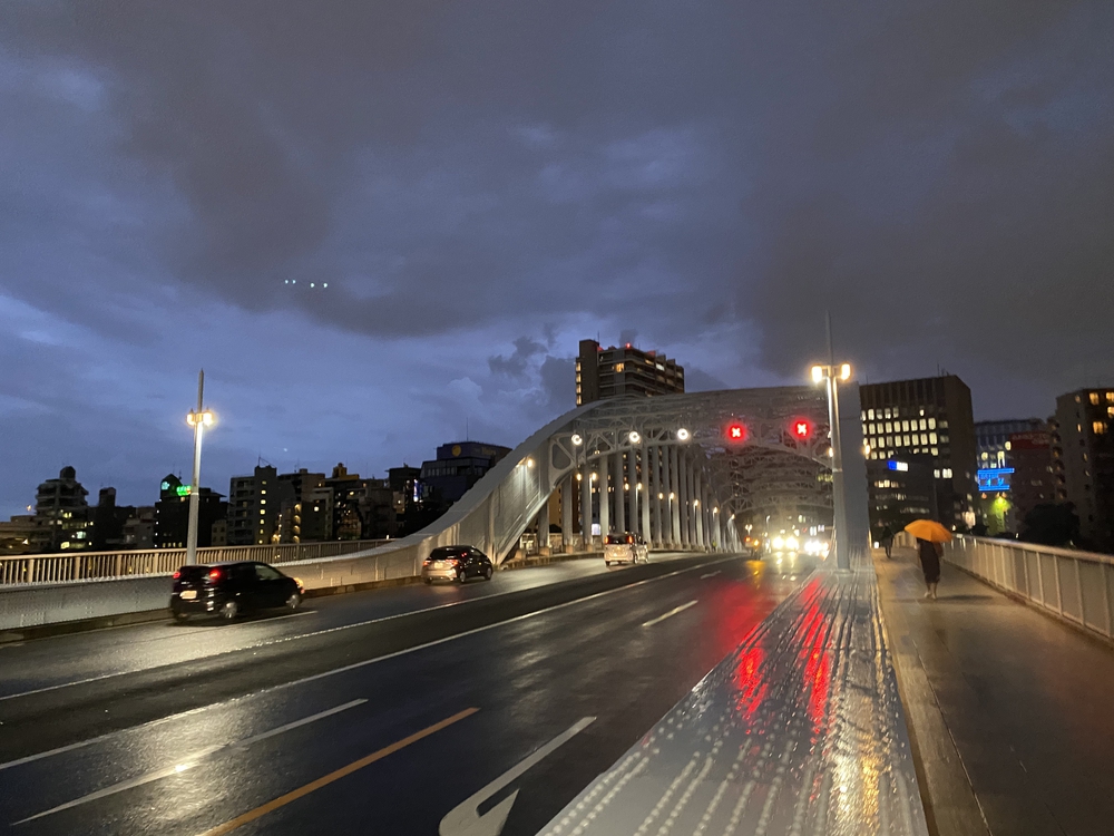 ある意味貴重なライトアップしていない隅田川テラスランの写真6