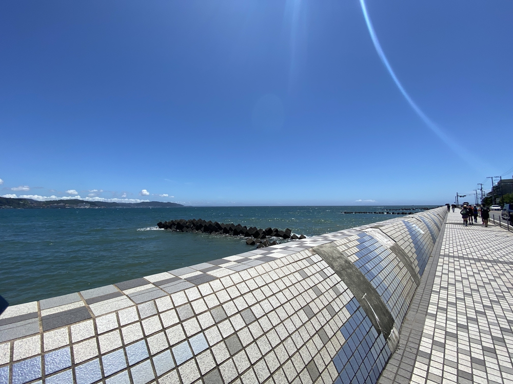 逗子から鎌倉、湘南海岸から江ノ島までの旅ランの写真10
