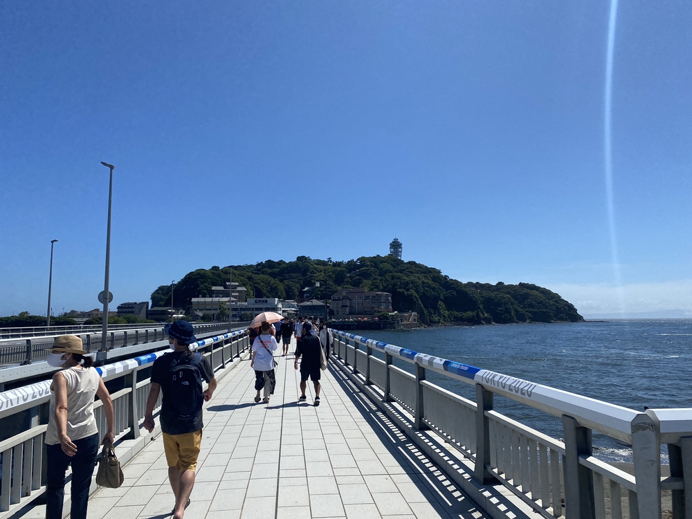 逗子から鎌倉、湘南海岸から江ノ島までの旅ランの写真13