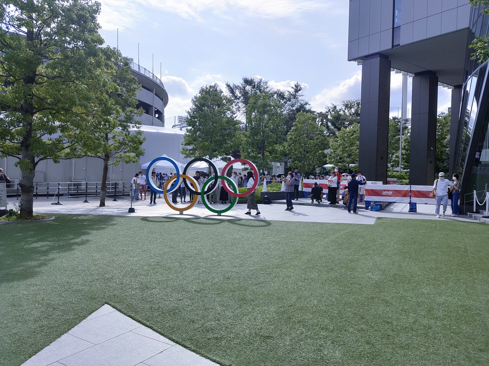 東京オリンピック2020国立競技場周りの写真6