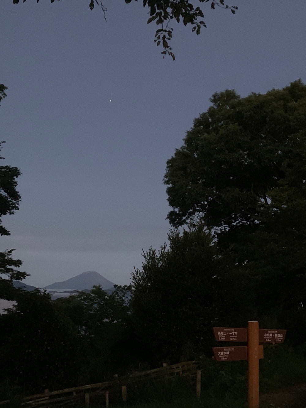 高尾山オーバーナイトトレイルの写真7