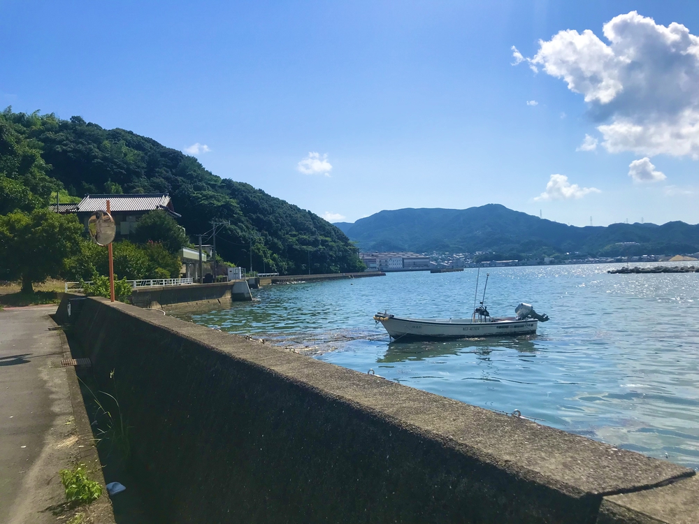 大村湾を眺めながら坂を登ります！の写真5