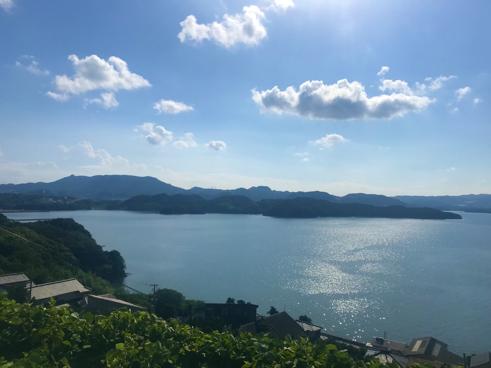 大村湾を眺めながら坂を登ります！の写真7