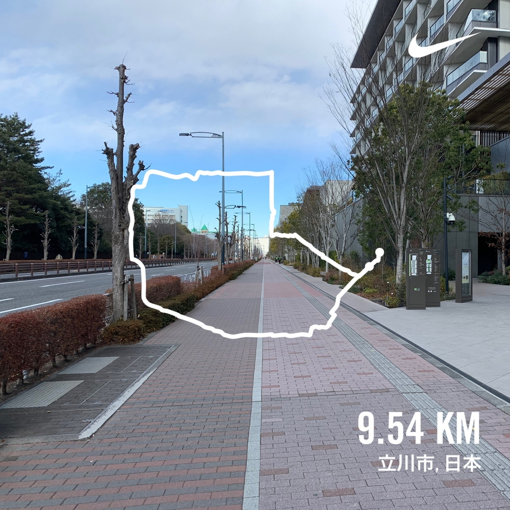 ルートはグリーンスプリングスに設定し、そこから10kmの写真17