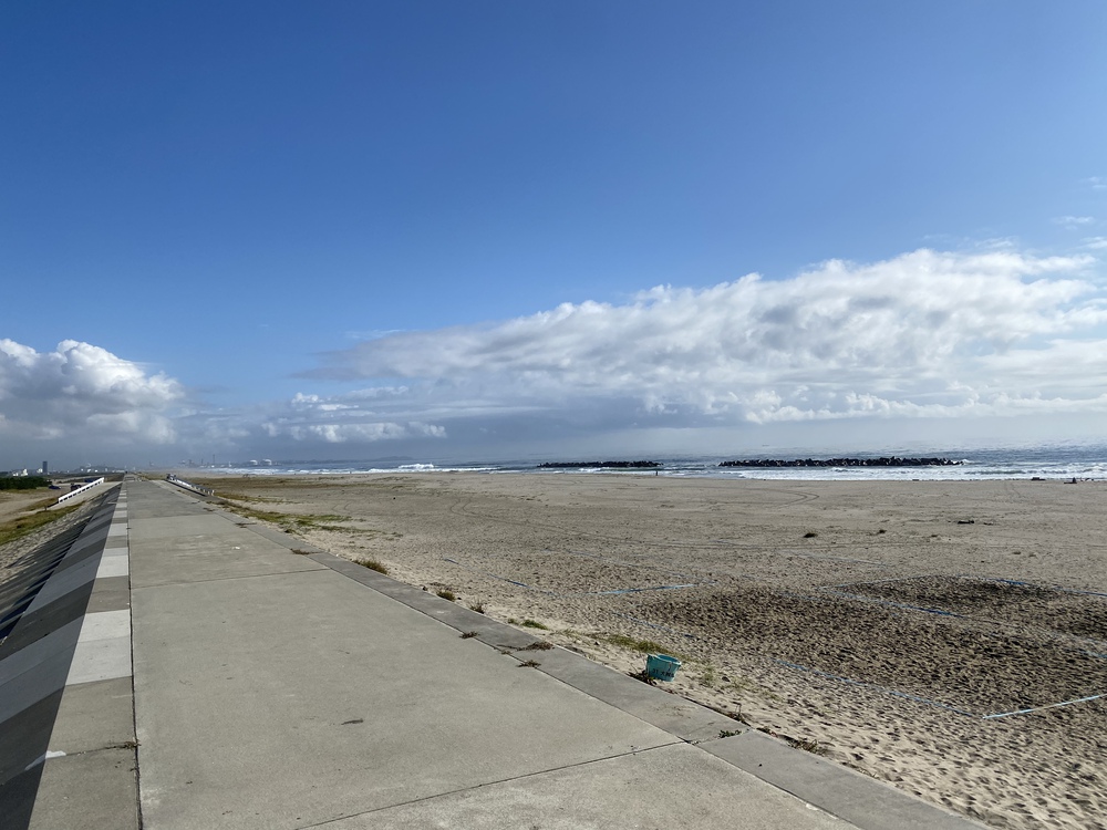 #仙台市 #海岸 ランの写真3