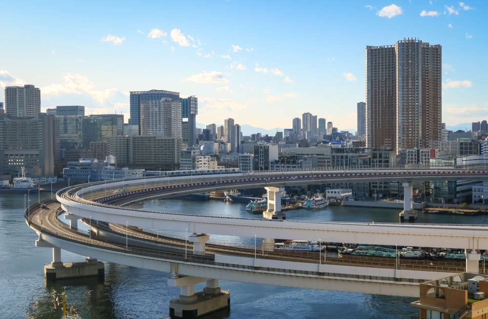 品川からお台場（レインボーブリッジ経由）Shinagawa to Odaiba via Rainbow Bridgeの写真7