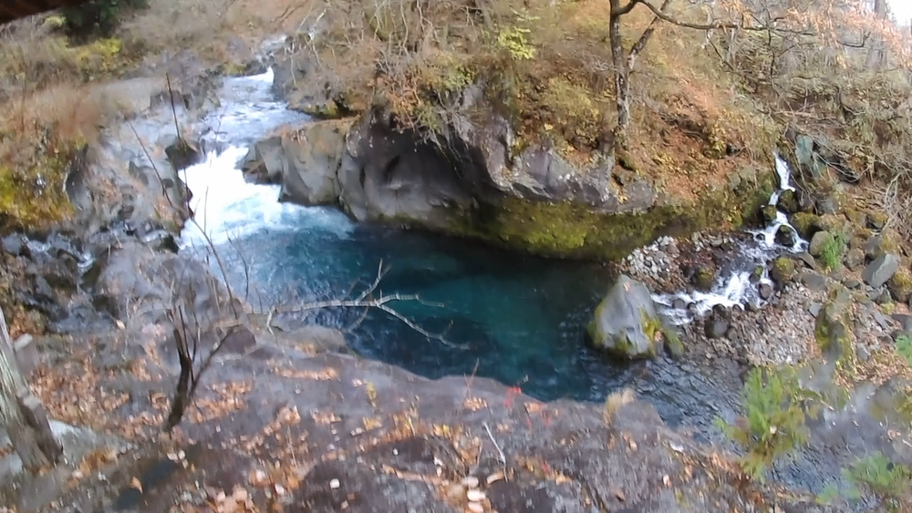 栃木県日光市内の自然美の景勝地を巡る１０キロのランニングの写真10