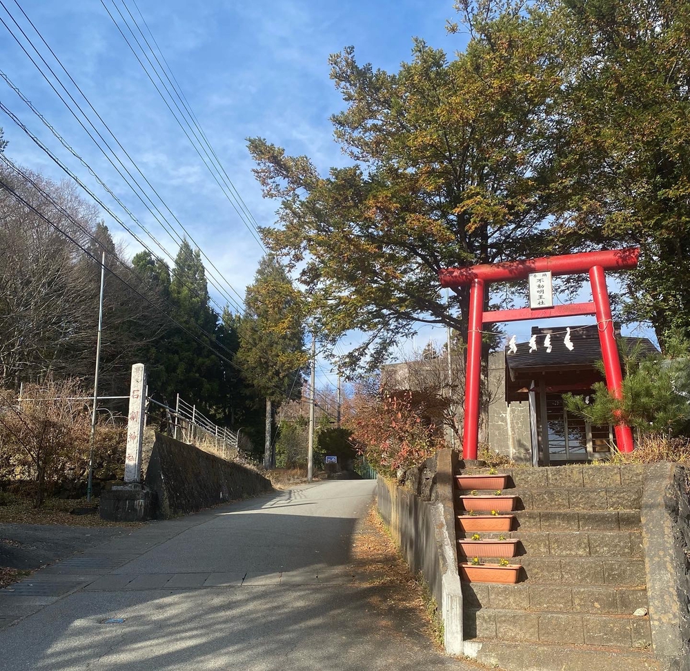 トレイル・ハイキングしながらの富士山の写真3