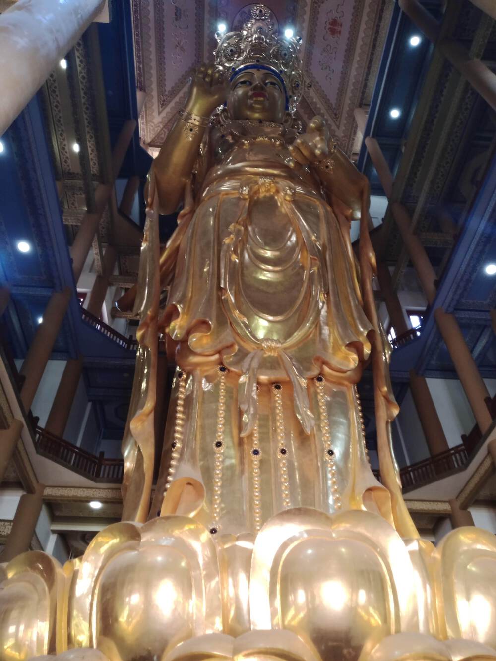 中国　徐州市　宝蓮寺訪問の写真6