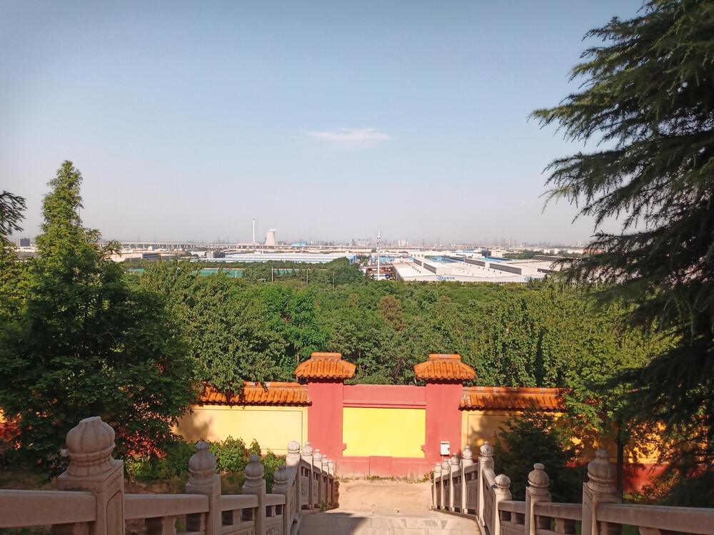 中国　徐州市　宝蓮寺訪問の写真7