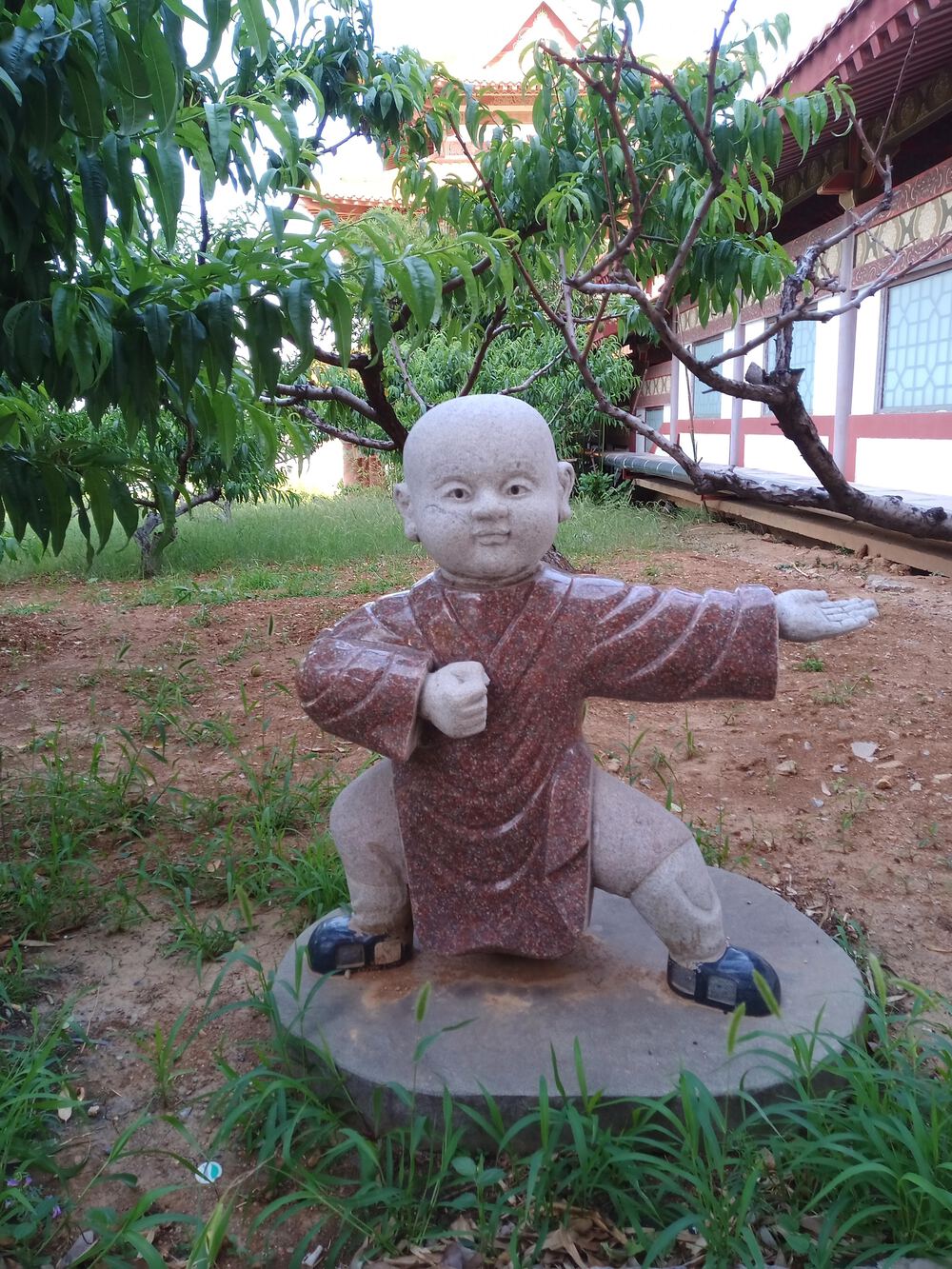 中国　徐州市　宝蓮寺訪問の写真9