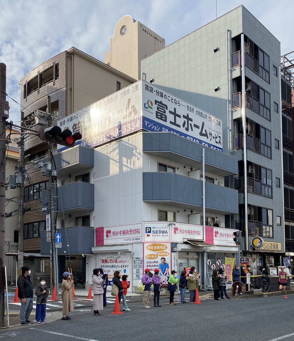 奈良マラソン2021のコースの写真7