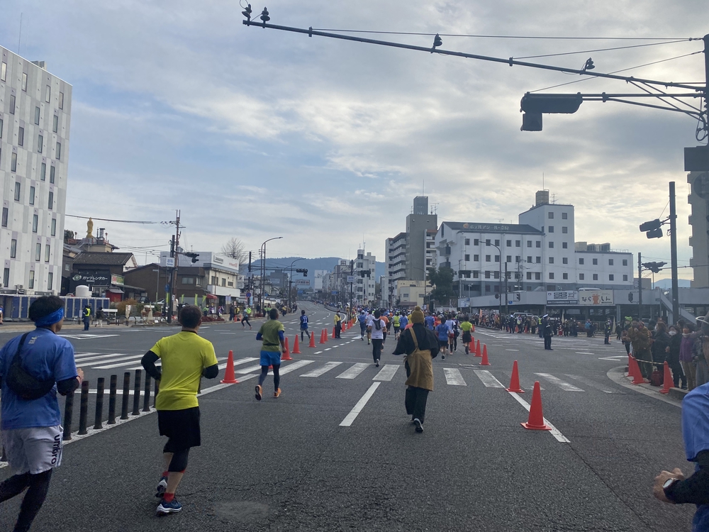 奈良マラソン2021のコースの写真12