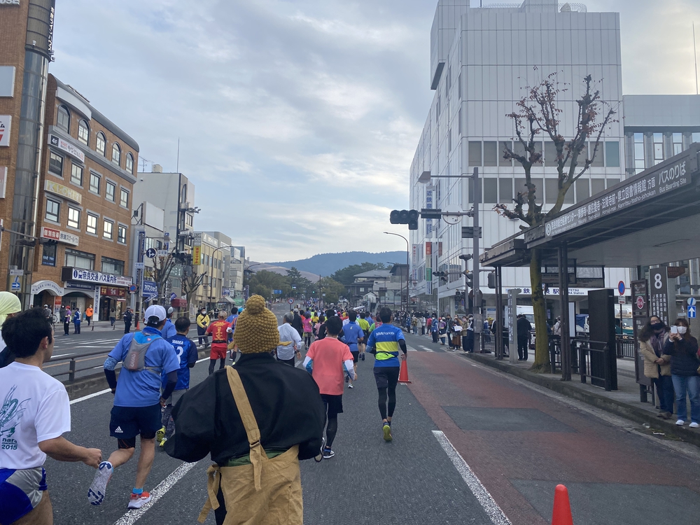 奈良マラソン2021のコースの写真13