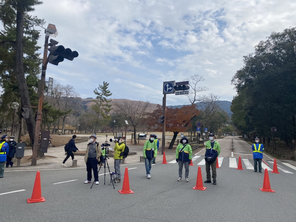 奈良マラソン2021のコースの写真14