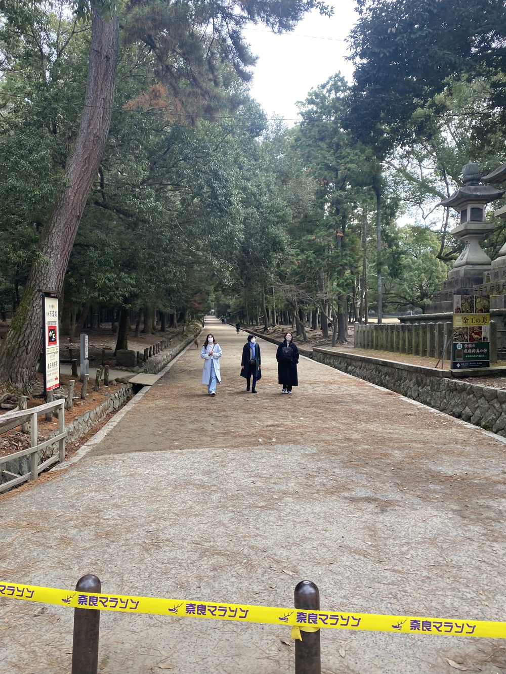 奈良マラソン2021のコースの写真15